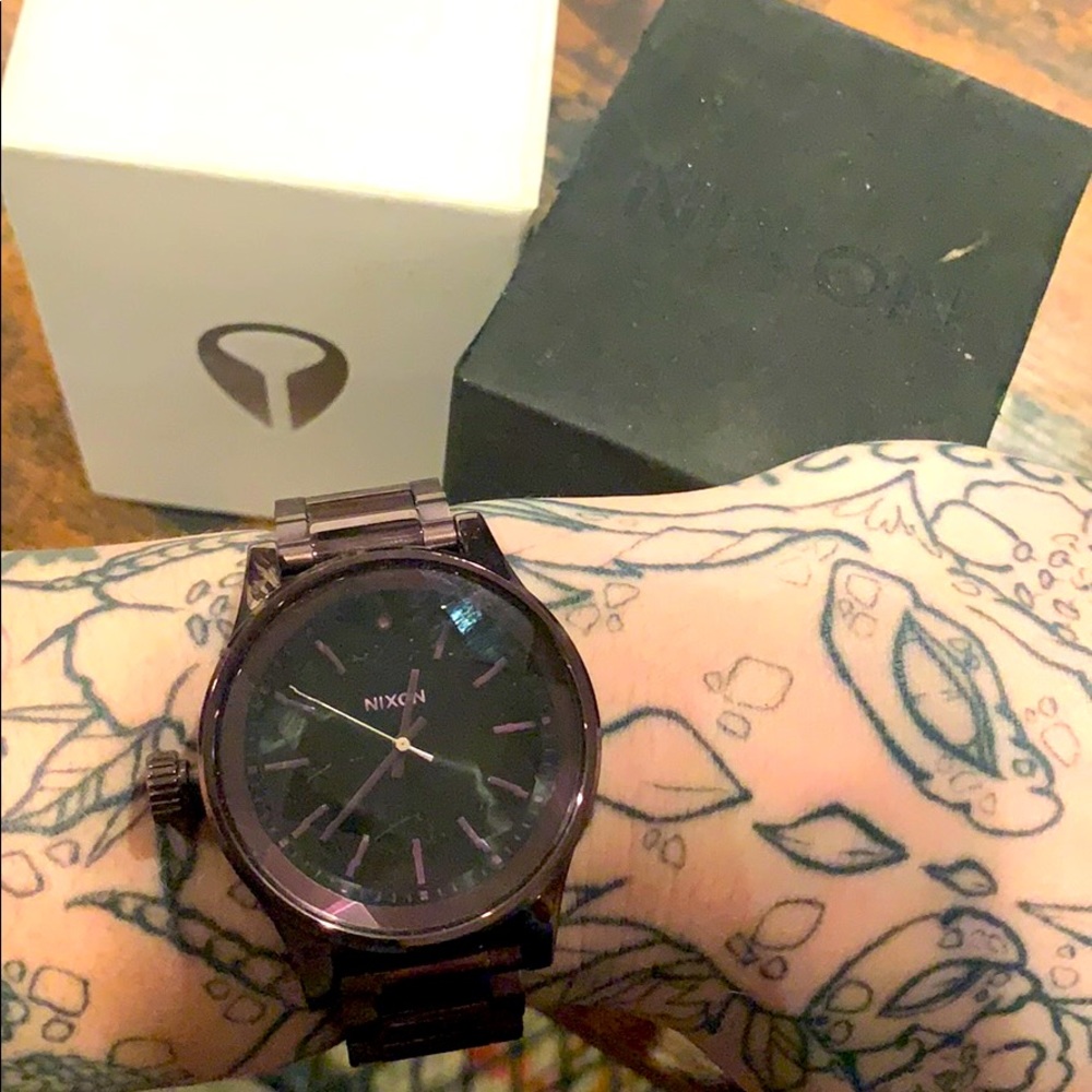 Nixon the facet women watch (purple)